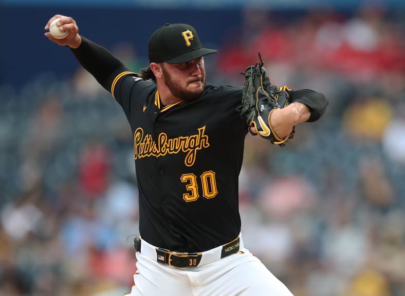Pittsburgh Pirates pitcher Paul Skenes