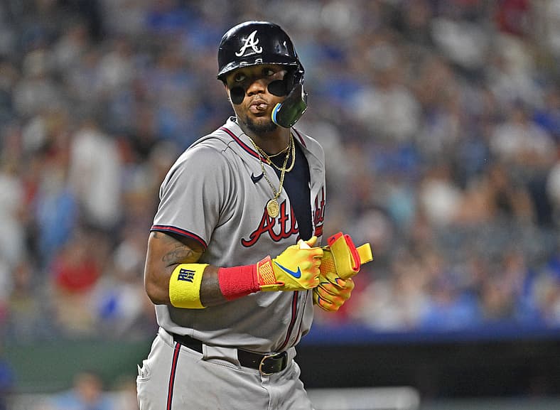 Atlanta Braves outfielder Ronald Acuna Jr.
