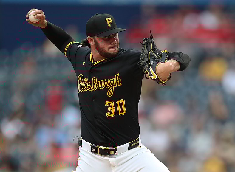 Pittsburgh Pirates pitcher Paul Skenes