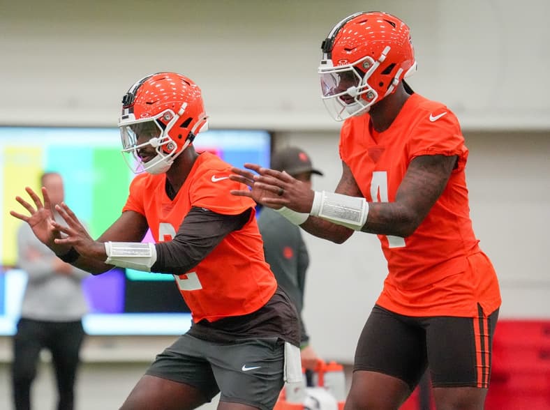 NFL Quarterback Battles, Cleveland Browns, Shedeur Sanders, Deshaun Watson