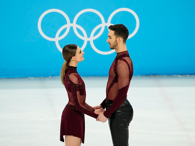Olympics: Figure Skating-Mixed Ice Dance Rhythm Dance