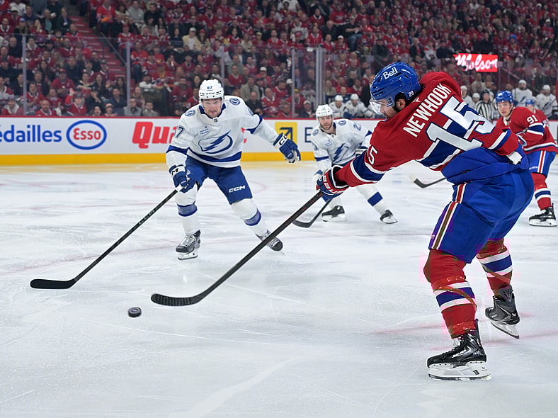 NHL: Stanley Cup Playoffs-Tampa Bay Lightning at Montreal Canadiens