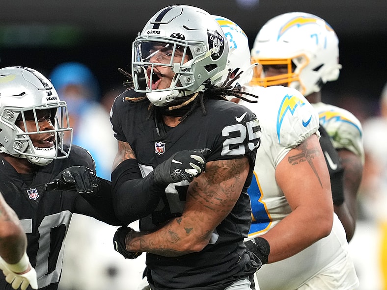 NFL: Los Angeles Chargers at Las Vegas Raiders