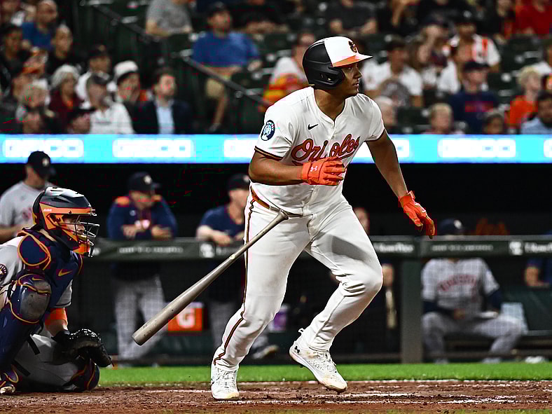 Baltimore Orioles catcher Samuel Basallo