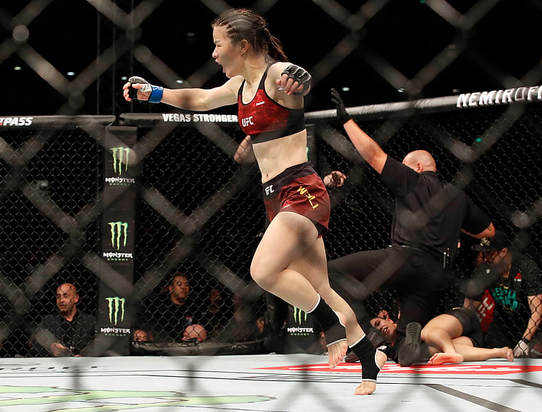 MMA: UFC Fight Night-Shenzhen-Andrade vs Weili
