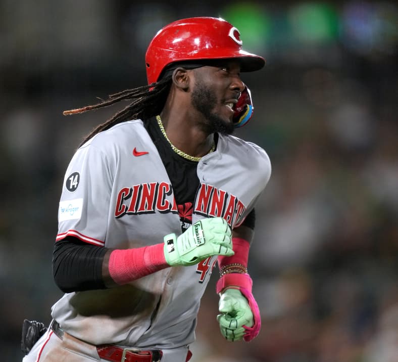 Cincinnati Reds shortstop Elly De La Cruz