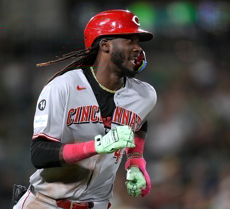 Cincinnati Reds shortstop Elly De La Cruz