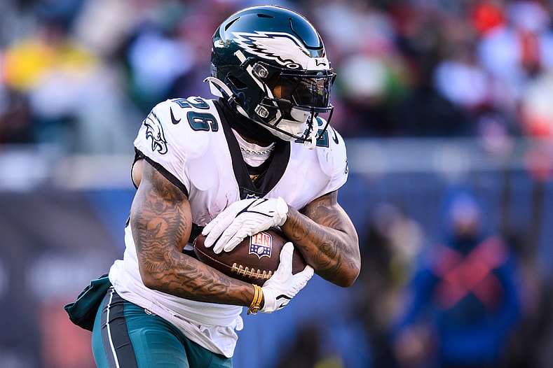 Philadelphia Eagles running back Miles Sanders