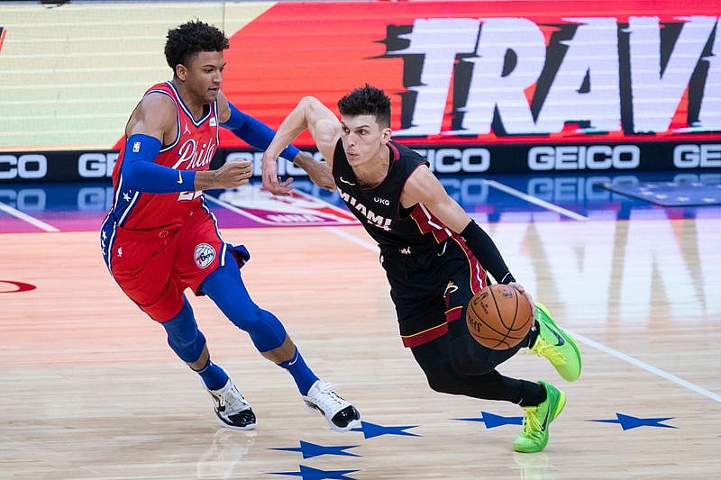 Miami Heat trade for Kyle Lowry would move Tyler Herro to two-guard.