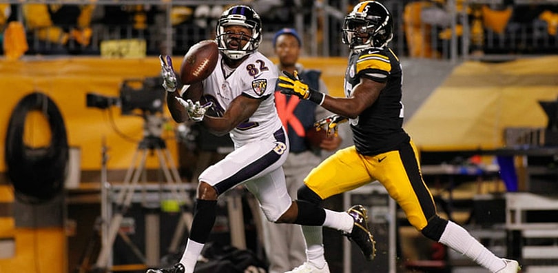 Photo Courtesy USA Today Sports: Torrey Smith adds an element of speed that has long been lacking.