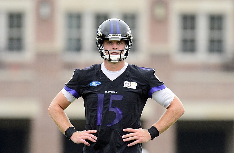 Ryan Mallett Baltimore Ravens Training camp