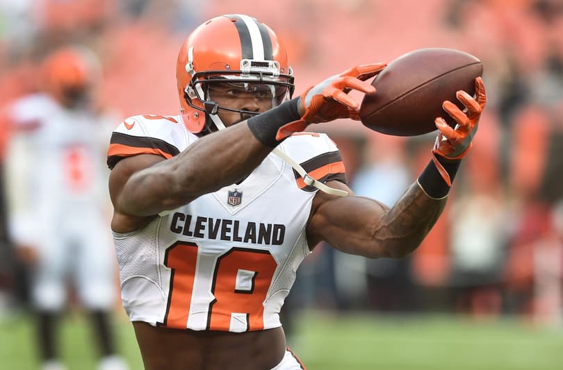 Cleveland Browns receiver Kenny Britt