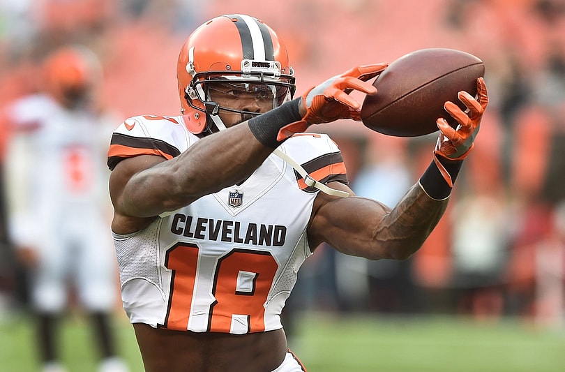 Cleveland Browns receiver Kenny Britt