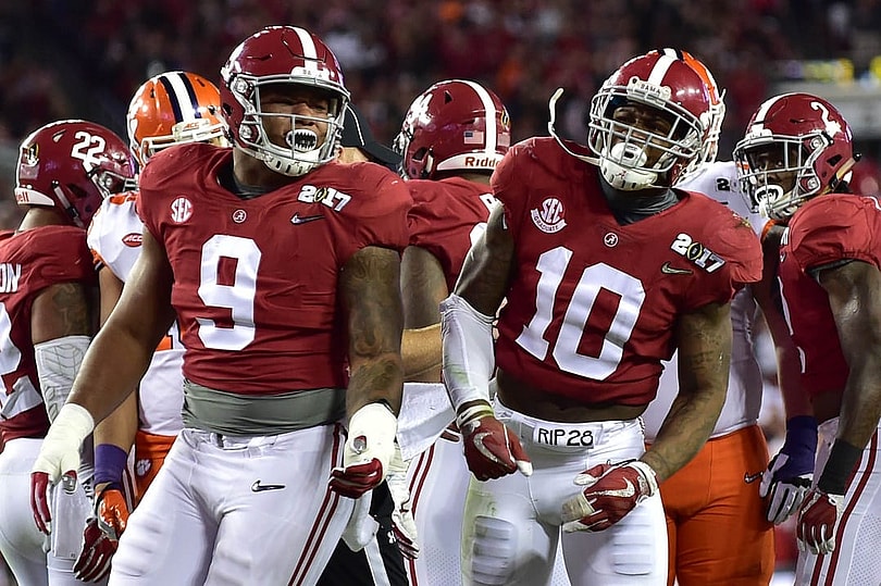 Alabama defensive tackle Da'Shawn Hand is a dark horse 2017 Heisman Trophy candidate