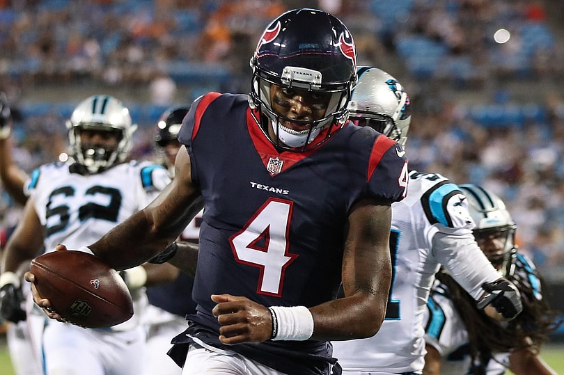 Texans rookie QB Deshaun Watson looks strong in NFL Debut.