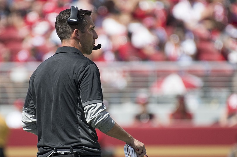 Kyle Shanahan's 49ers coaching debut was brutal.
