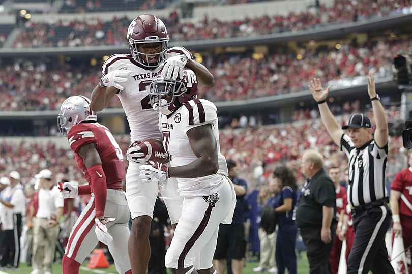Texas A&M running back Keith Ford