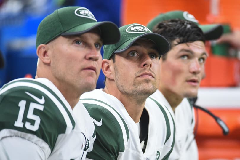 The Jets' quarterback situation is laughable. 