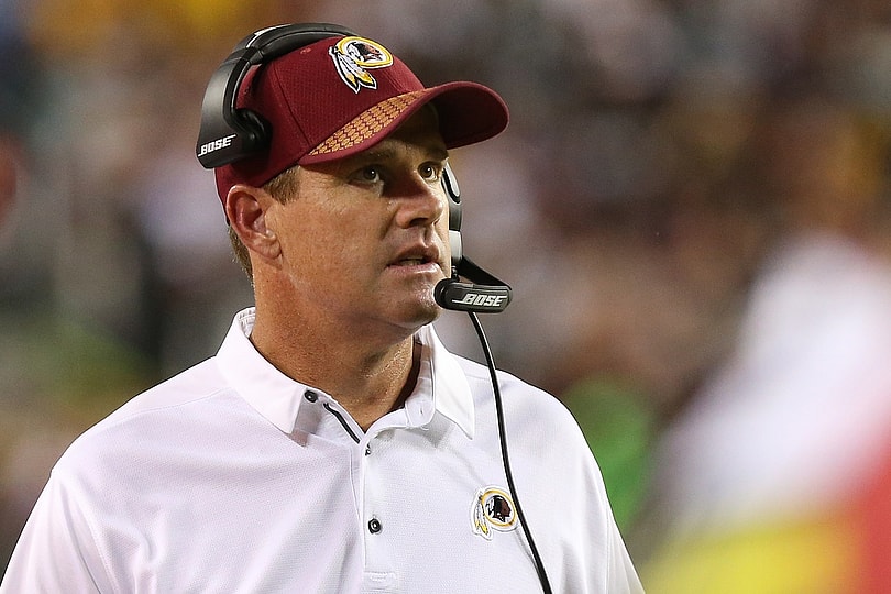Washington Redskins head coach Jay Gruden