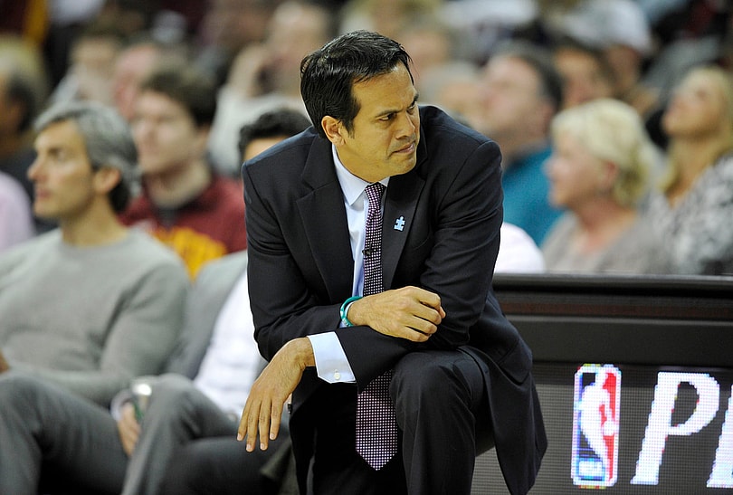 Courtesy of USA Today Images: Spoelstra has seen is all come crashing down on him this year.