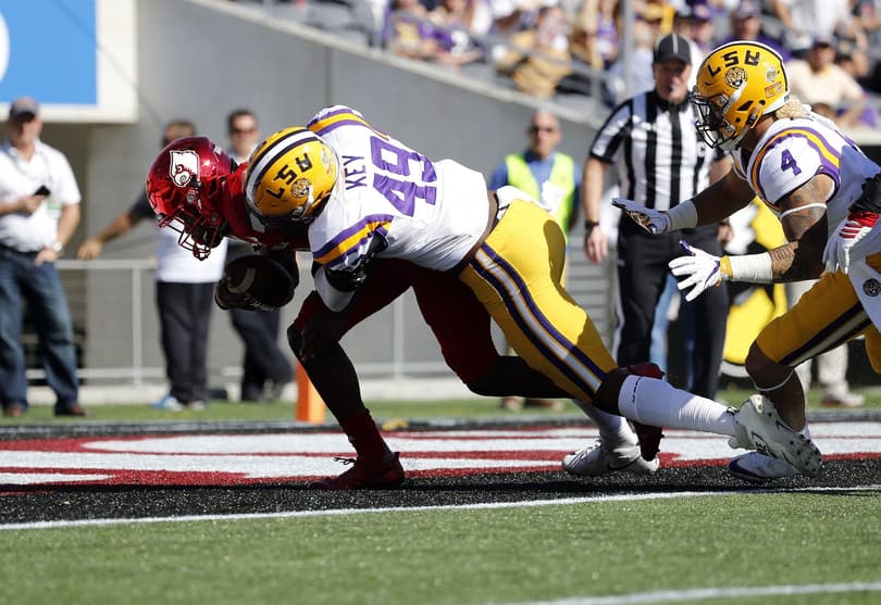 Arden Key LSU Louisville Lamar Jackson