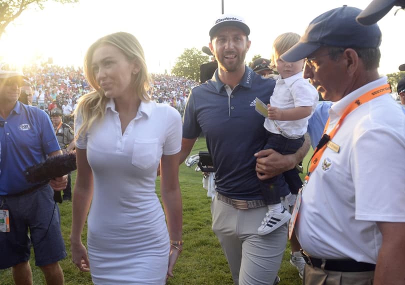 Dustin Johnson, Paulina Gretzky