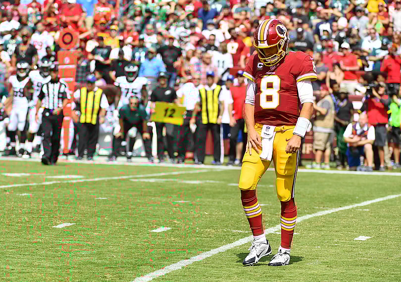 Washington Redskins quarterback Kirk Cousins