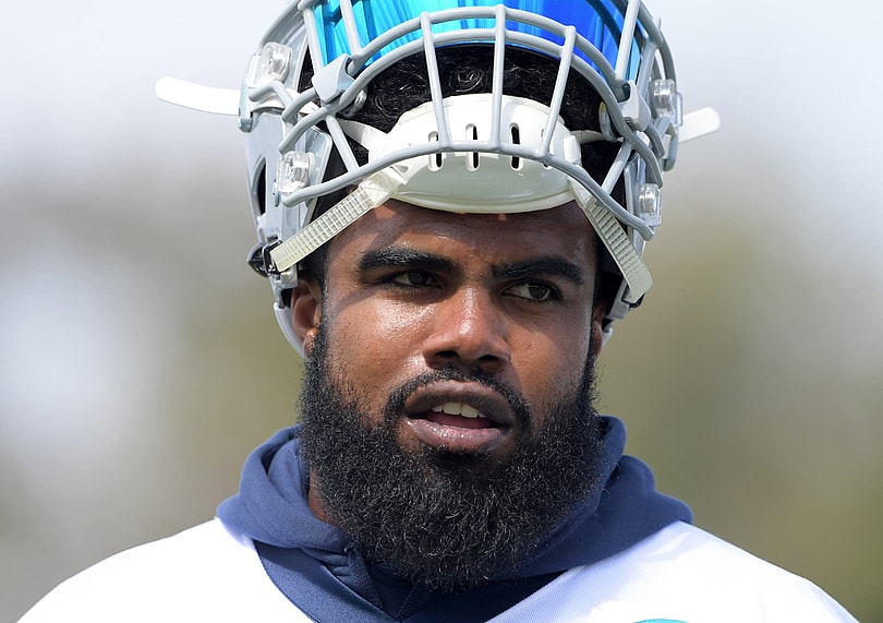 Ezekiel Elliott of the Dallas Cowboys
