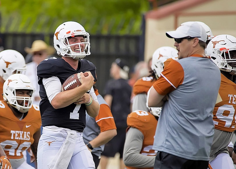 Shane Buechele, Tom Herman, Texas Longhorns