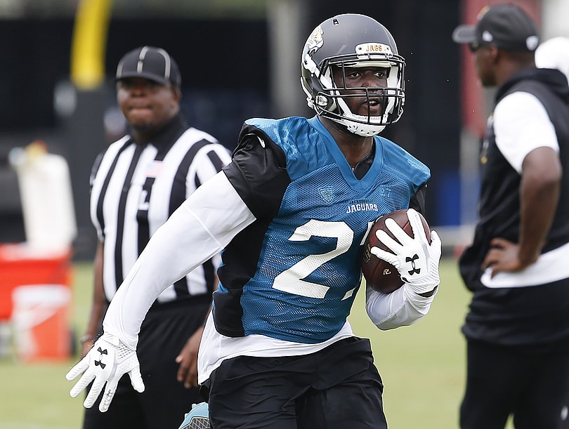 Jacksonville Jaguars rookie running back Leonard Fournette