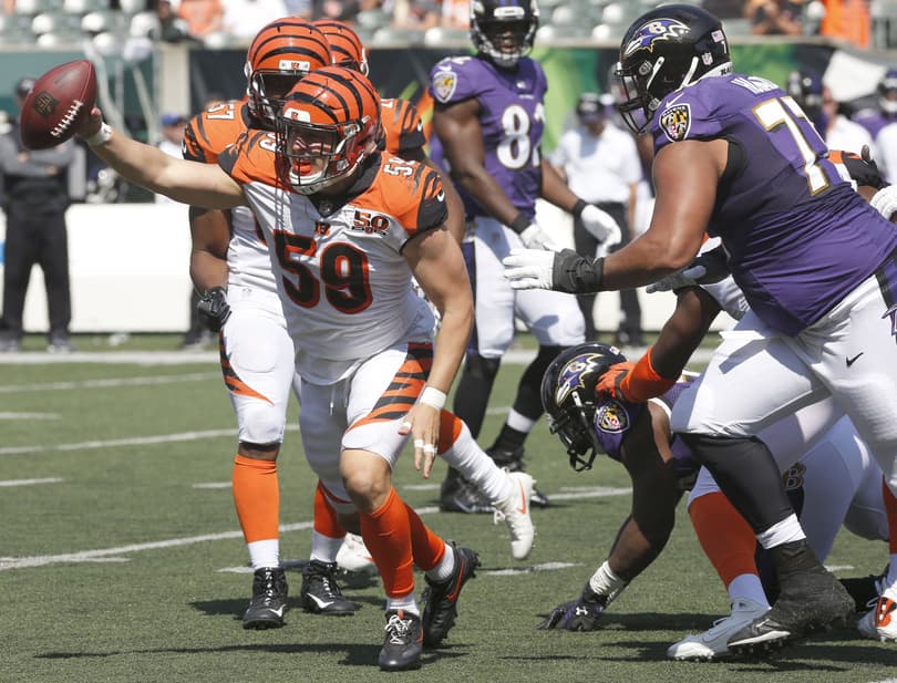 Look for Bengals' Nick Vigil to have a big Week 2 game.