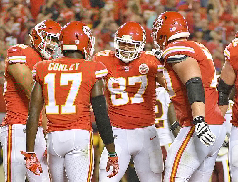 Kansas City Chiefs tight end Travis Kelce