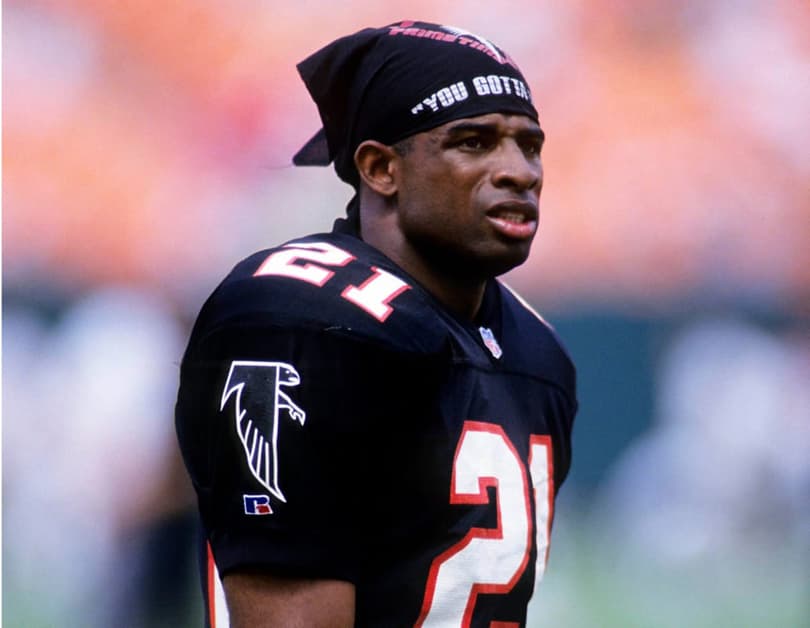 Courtesy of NFL.com: Falcons fans never got to see Favre, Sanders and Andre Rison shine together. 