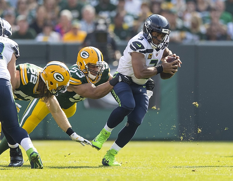 Russell Wilson sacked