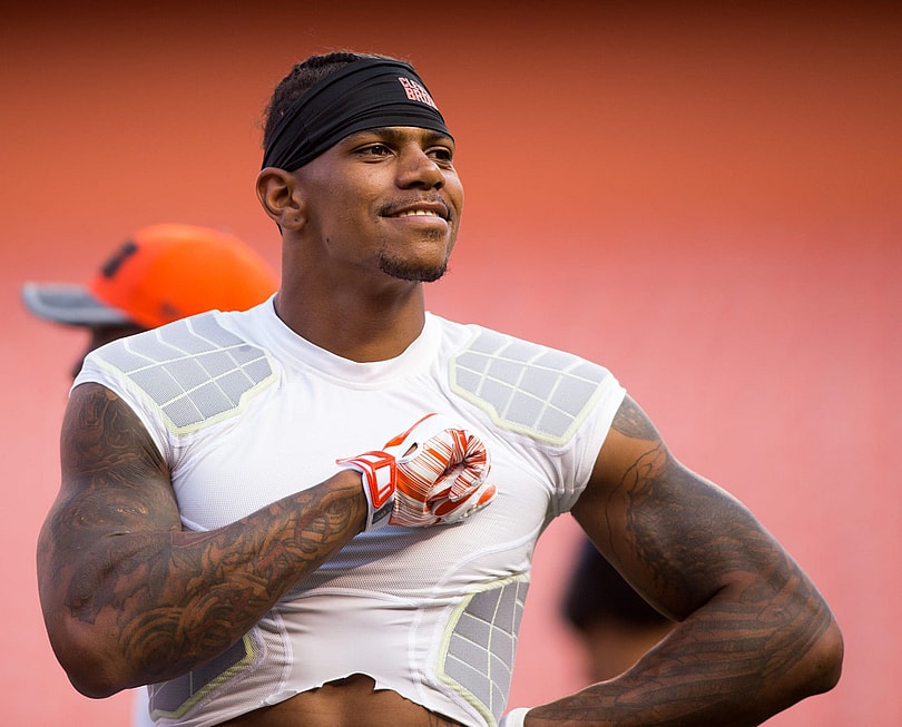 Cleveland Browns wide receiver Terrelle Pryor (11)
