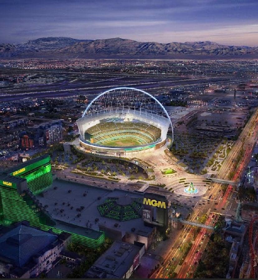 Oakland Athletics stadium renderings, Las Vegas 