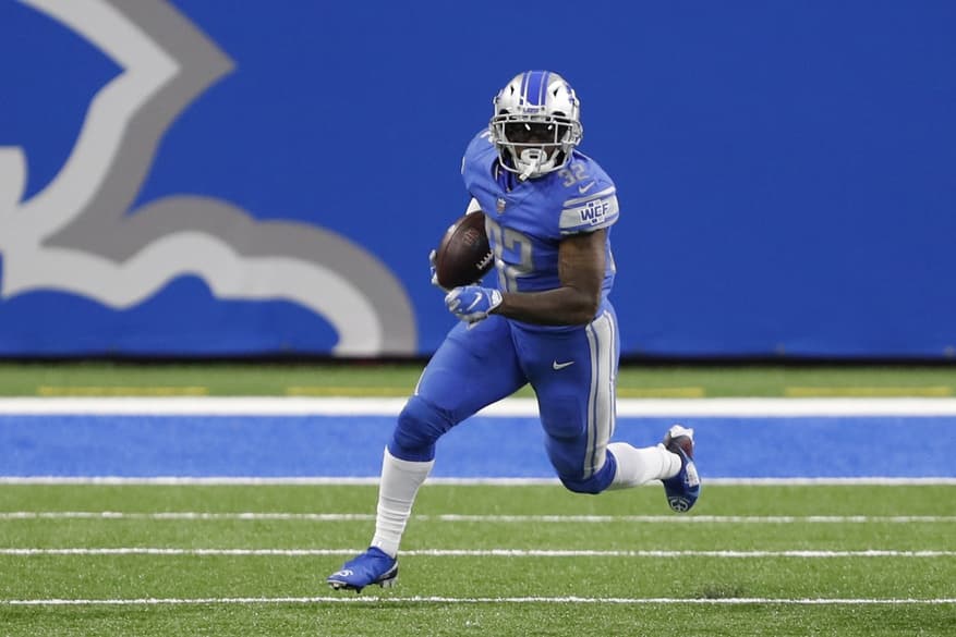 Lions vs Packers, D'Andre Swift