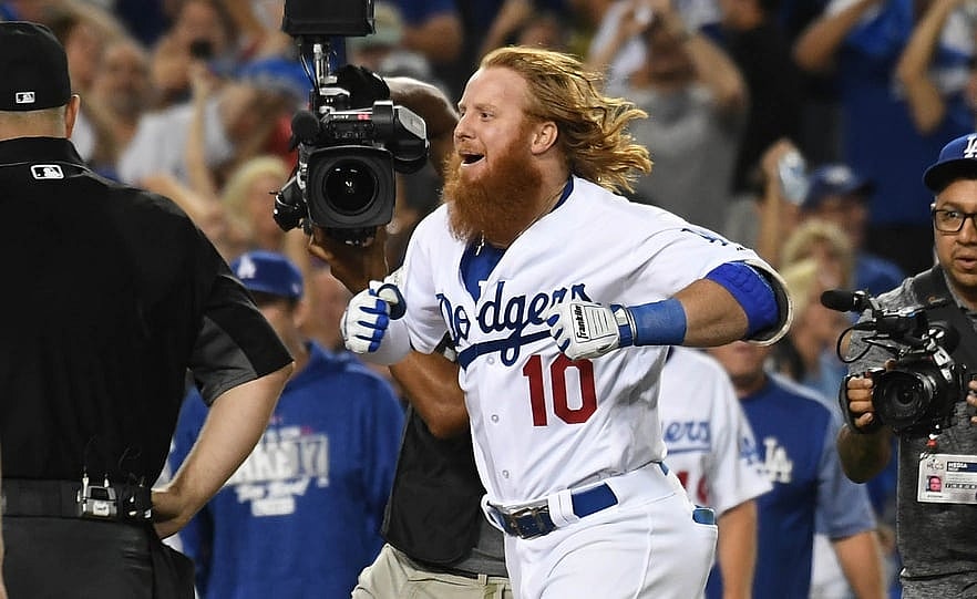Dodgers third baseman Justin Turner
