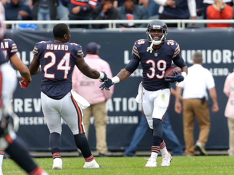 Chicago Bears safety Eddie Jackson