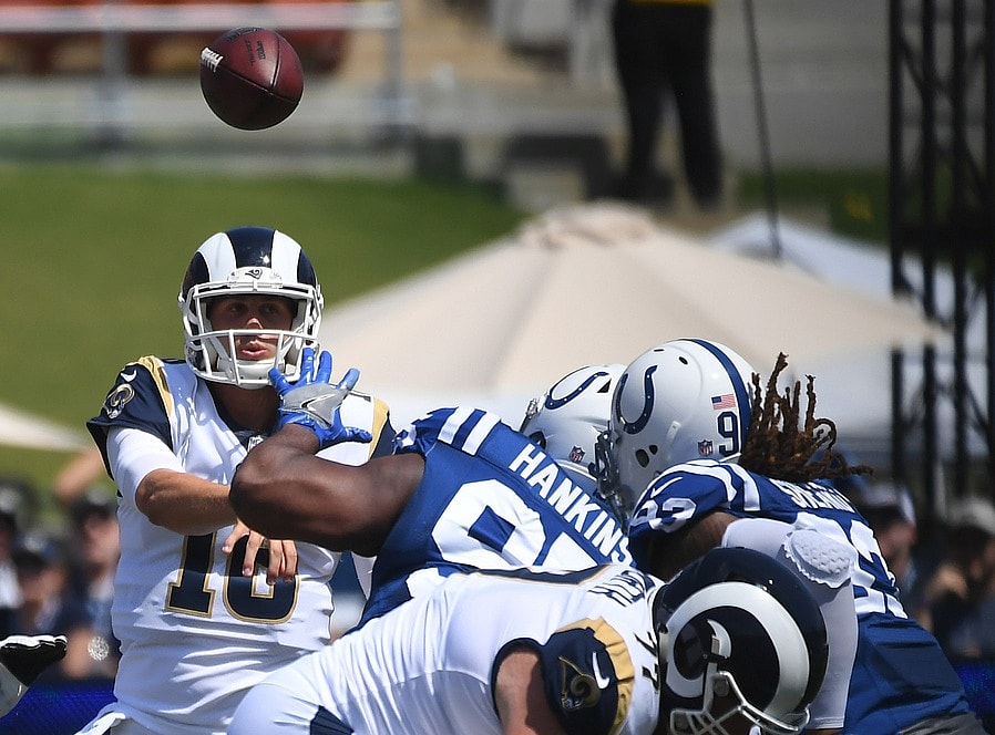 Jared Goff looked great in his 2017 debut.