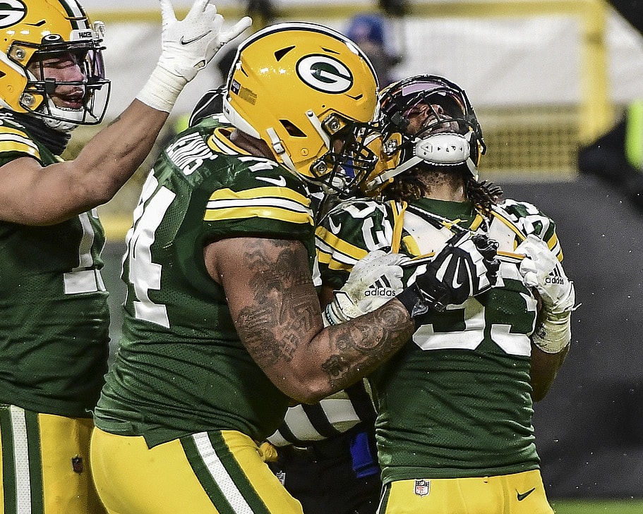 Aaron Jones contract situation, Green Bay Packers