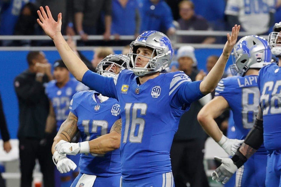 Jared Goff Detroit Lions NFL Playoffs California QBs