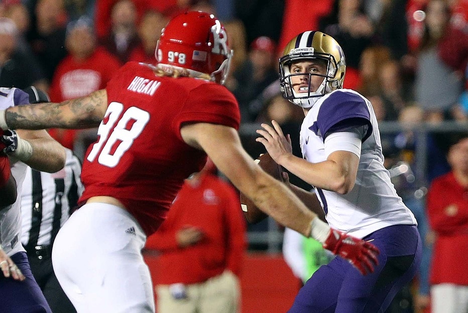 Washington quarterback Jake Browning