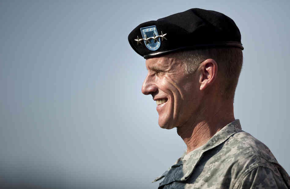 Courtesy of National Public Radio: General Gen. Stanley McChrystal is still the only military official to apologize for the cover-up.