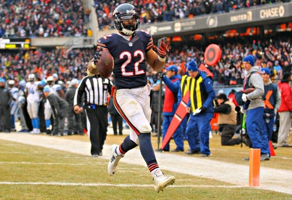 USA Today Images — Bears running back Matt Forte scores a touchdown