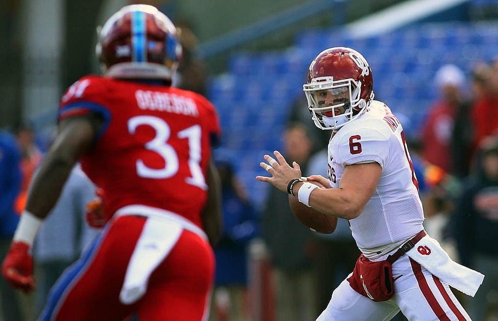 Sooners quarterback Baker Mayfield