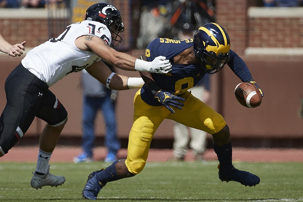 Michigan receiver Donovan Peoples-Smith
