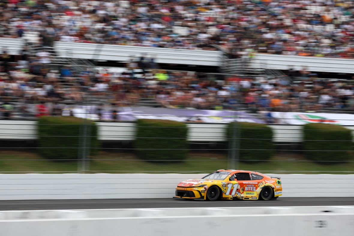 Brad Keselowski, Denny Hamlin, Joe GIbbs Racing, 23XI Racing